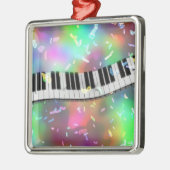 音楽でお祝いしよう メタルオーナメント (左)