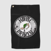 音楽で動くゴルフタオル ゴルフタオル (正面)