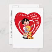 音楽で言おう シーズンポストカード (正面/裏面)