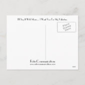 音楽で言おう シーズンポストカード (裏面)