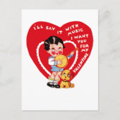 音楽で言おう シーズンポストカード (正面)