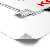 音楽とアイスクリームトラック ポスター (角)