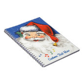 音楽とサンタすてきクロースのヴィンテージクリスマス ノートブック (右側)