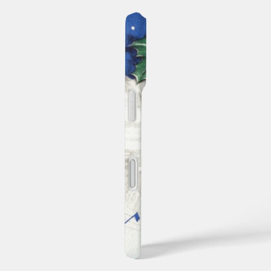 音楽とサンタすてきクロースのヴィンテージクリスマス Case-Mate iPhoneケース (裏面 / 右)