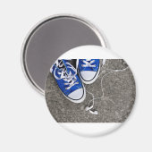 音楽とスニーカー マグネット (正面/裏面)