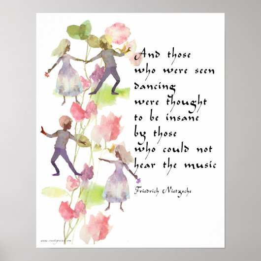 音楽とダンスのポスター ポスター (正面)