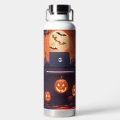 音楽とハロウィーンのウォーターボトル ウォーターボトル (背面)
