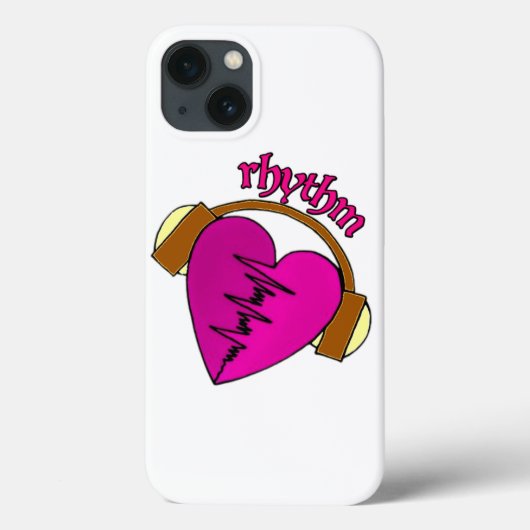 音楽とハートビート Case-Mate iPhoneケース (裏面)