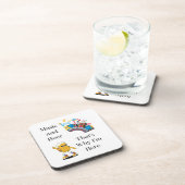 音楽とビール、だから私はここにいる コースター (右側)