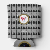 音楽とビール、ギタインスパイアー、サークルモノグラム 缶クーラー (裏面)