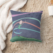 音楽とメロディの装飾用クッション クッション (ブランケット)