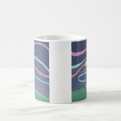 音楽とメロディーコーヒーマグ コーヒーマグカップ (中央)