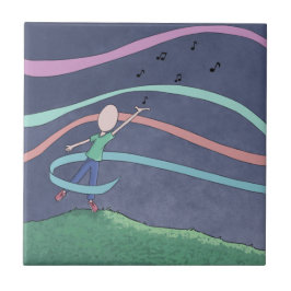 音楽とメロディーセラミックタイル タイル