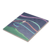 音楽とメロディーセラミックタイル タイル (側面)