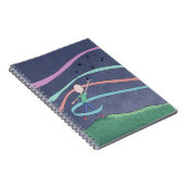 音楽とメロディーノート ノートブック (右側)