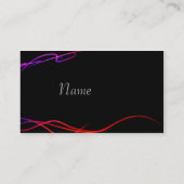 音楽と光 名刺 (裏面)