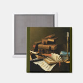 音楽と文学 マグネット (正面/裏面)