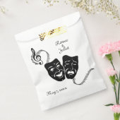 音楽と演劇ギリシャの仮面書道 フェイバーバッグ (封をした状態)