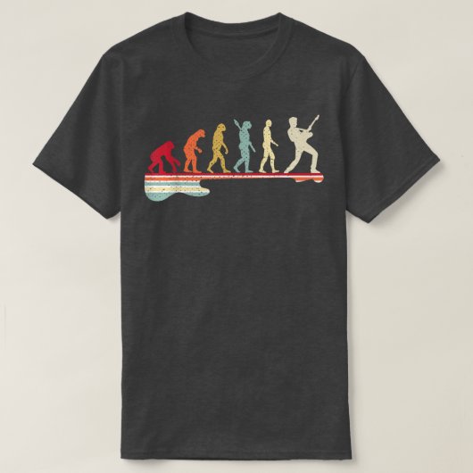 音楽と私のギター、ギタリカッコいいストの衣装 Tシャツ (デザイン正面)