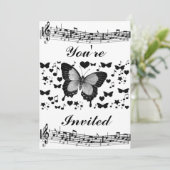 音楽と蝶_ 招待状 (スタンド正面)