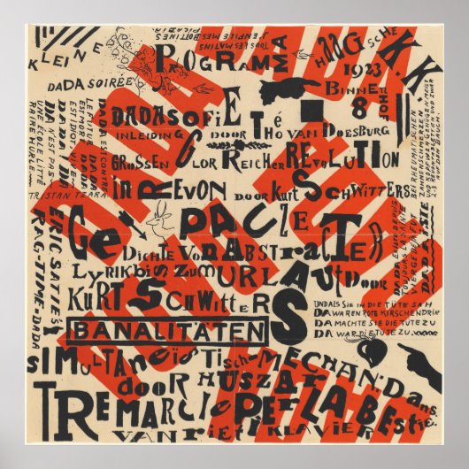 音楽と詩イベント ポスター (正面)