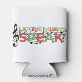 音楽と音楽話のノートを置く 缶クーラー (裏面)