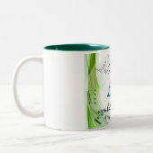 音楽なしで、生命はBb ツートーンマグカップ (左)