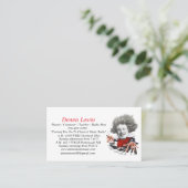 音楽に切り替クラシカルえ 名刺 (スタンド正面)