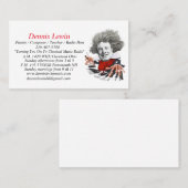 音楽に切り替クラシカルえ 名刺 (正面/裏面)