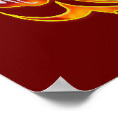 音楽に合わせて配線される ポスター (角)