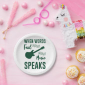 音楽に失敗した場合話 ペーパープレート (パーティー)