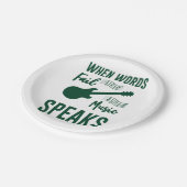 音楽に失敗した場合話 ペーパープレート (アングル)