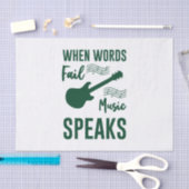 音楽に失敗した場合話 薄葉紙 (クラフト)