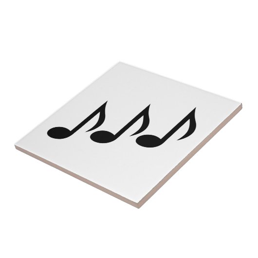 音楽に注意します タイル (側面)