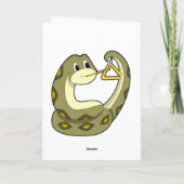 音楽に蛇と三角形.PNG カード (裏面)