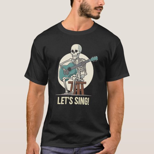 「音楽に関して真剣に考えて」を歌おう Tシャツ (正面)