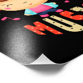 音楽のある小さな少年 フォトプリント            (角)