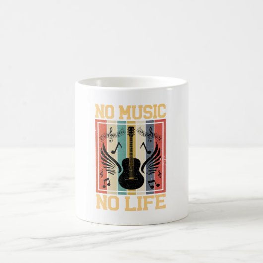 音楽のない人生なんて コーヒーマグカップ (中央)