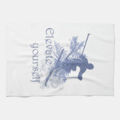 音楽のない人生はBフラットユーモア引用文 キッチンタオル (横)