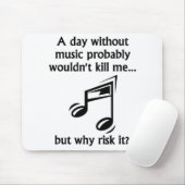 音楽のない日 マウスパッド (マウス)