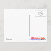 音楽のない生活 ポストカード (裏面)