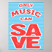 音楽のみ救可 ポスター (正面)