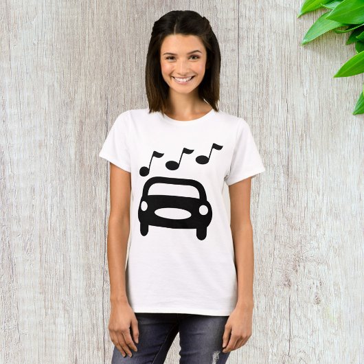 音楽のクルマ Tシャツ