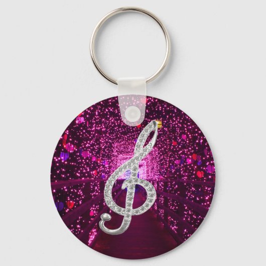 音楽のグレフキーホルダー キーホルダー (正面)