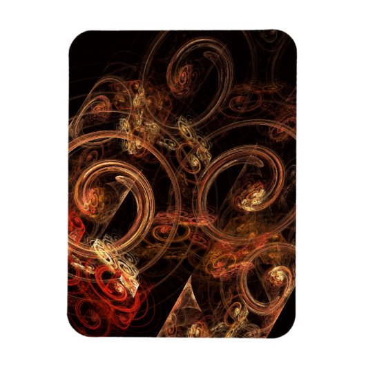 音楽のサウンド抽象芸術アートプレミアムマグネット マグネット (縦)