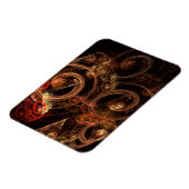 音楽のサウンド抽象芸術アートプレミアムマグネット マグネット (左側)