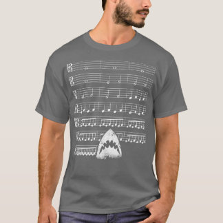 音楽のシャークFunny音楽愛好家 Tシャツ