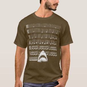 音楽のシャークFunny音楽愛好家 Tシャツ