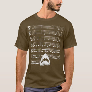 音楽のシャークFunny音楽愛好家 Tシャツ
