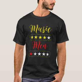 音楽のセンスはいいのに 男性の趣味は最悪 皮肉女子 Tシャツ